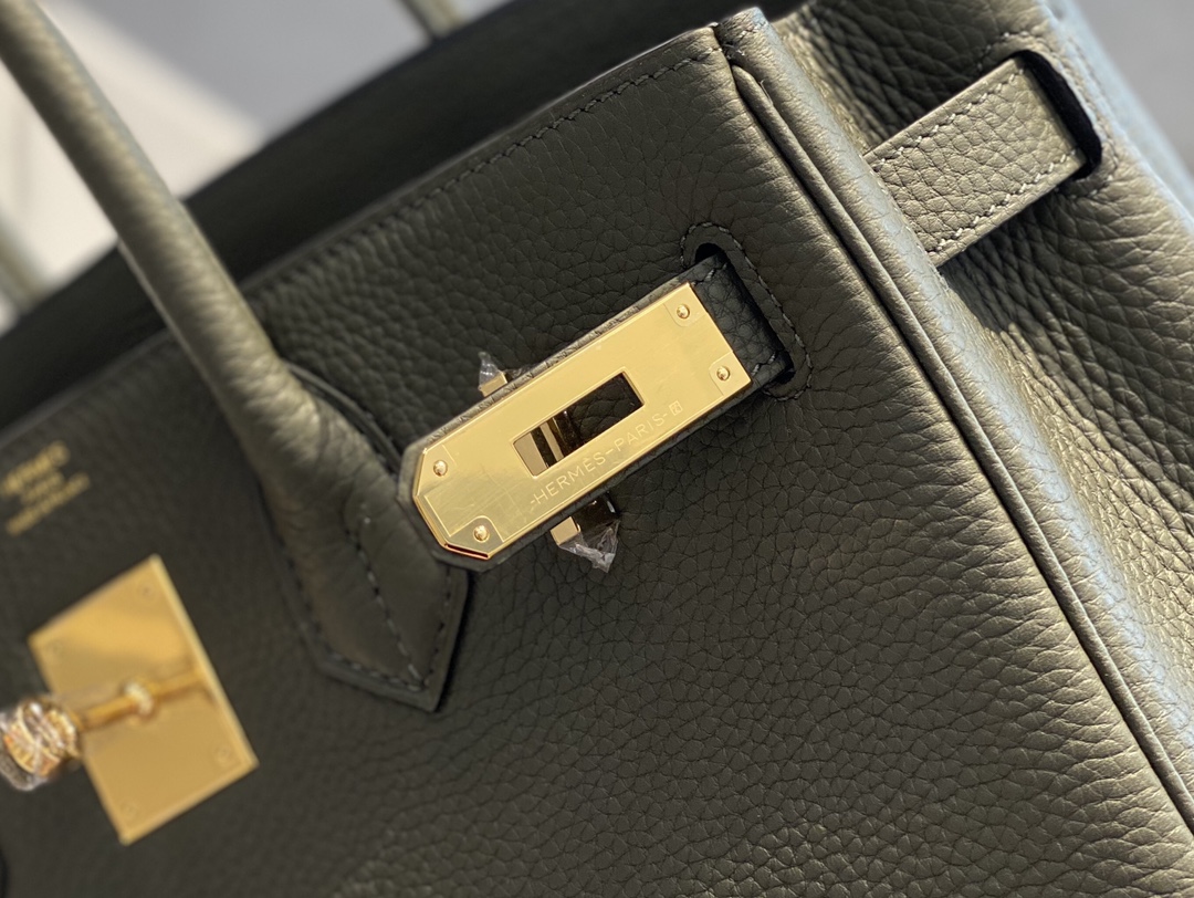 Hermes Birkin 30CM 35CM Togo Leather Fruit Green With Gold