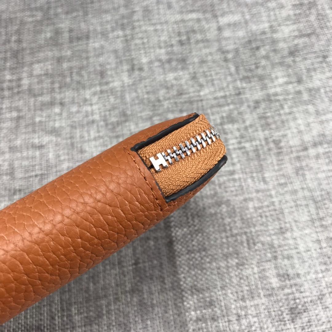 Best Price Hermes H505 Long Punching H Women Wallet Coffee