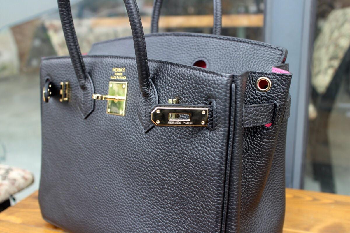 Hermes Birkin Togo Calfskin Handbag 30cm and 35cm Black