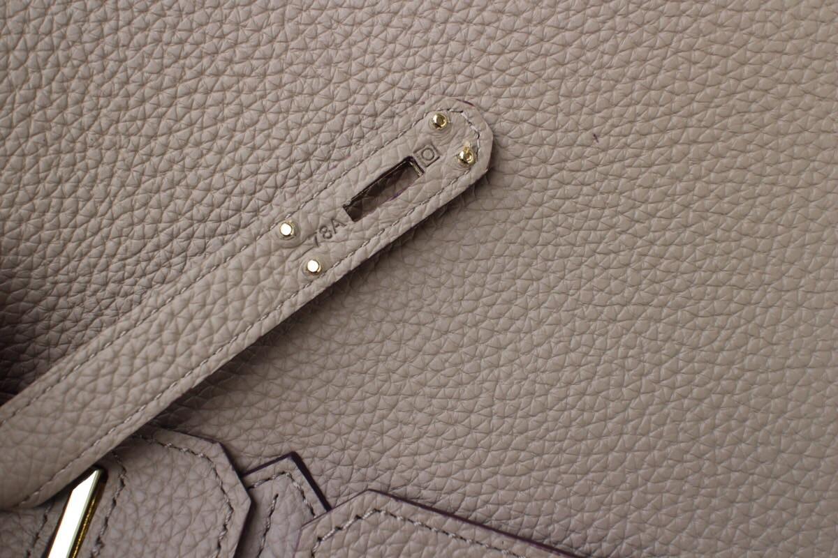 Replica Hermes Birkin Togo Calfskin Handbag 30cm and 35cm Grey