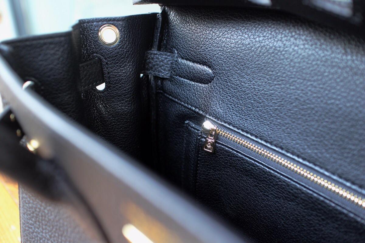 Hermes Birkin Togo Calfskin Handbag 30cm Black